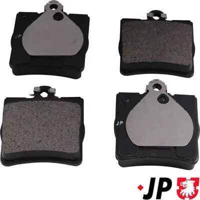 JP GROUP 1363700710 Колодки тормозные дисковые