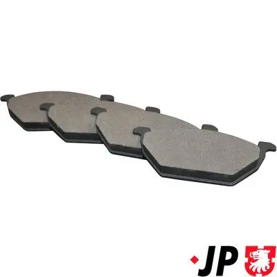 JP GROUP 1163600910 Колодки тормозные AUDI A3