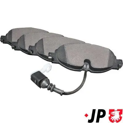 1163609510 Колодки тормозные AUDI