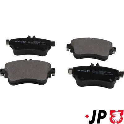 JP GROUP 1363607110 Комплект тормозных колодок,