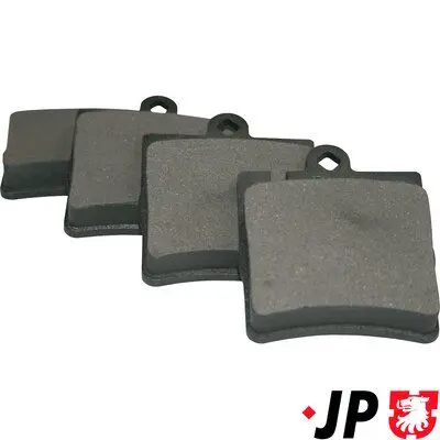 JP GROUP 1363700610 Колодки тормозные MERCEDES
