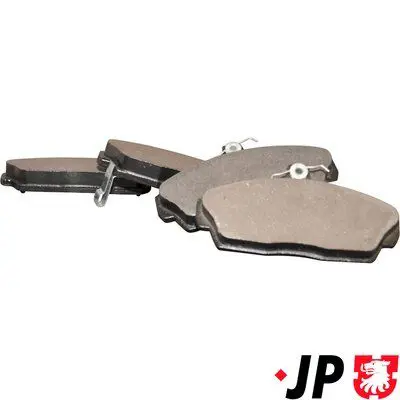 JP GROUP 3463600110 Комплект тормозных колодок,