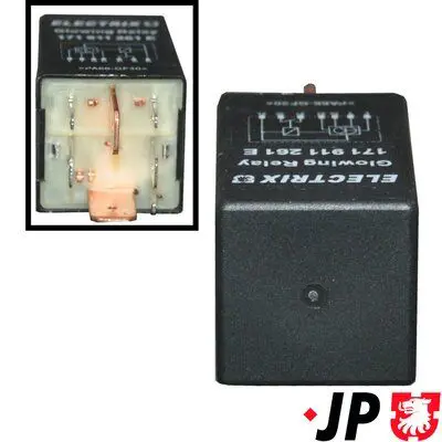 JP GROUP 1199206600 Реле, система накаливания