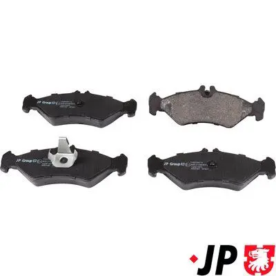 JP GROUP 1163708110 Комплект тормозных колодок,