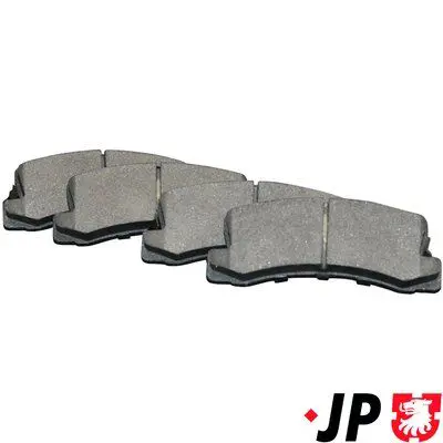 JP GROUP 4863700110 Комплект тормозных колодок,