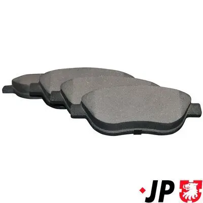 JP GROUP 3363601710 Колодки дисковые перед. fiat