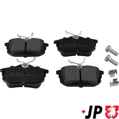 JP GROUP 6163700110 Комплект тормозных колодок,