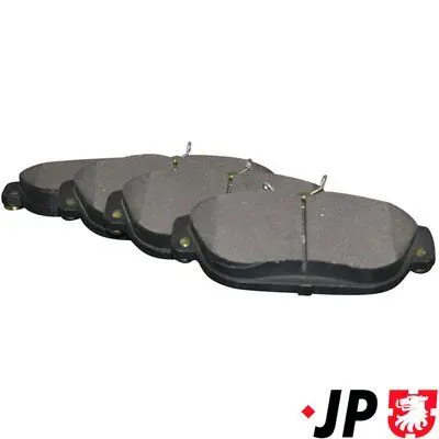 JP GROUP 4963600410 Комплект тормозных колодок,