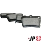 4863701210 JP GROUP Комплект тормозных колодок,