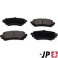 3863604810 JP GROUP Компл.торм.колодок 