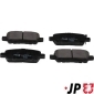 4763700110 JP GROUP Тормозные колодки