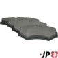 1163705610 JP GROUP Комплект тормозных колодок,