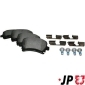 1163705410 JP GROUP Колодки тормозные AUDI