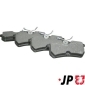 1563700410 JP GROUP К-т дисков. тормоз. колодок