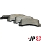 4863700210 JP GROUP Комплект тормозных колодок,