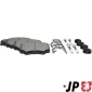 4163700610 JP GROUP Комплект тормозных колодок,