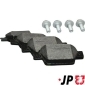 3363700210 JP GROUP К-т дисков. тормоз. колодок