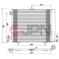 60C9090JPN Condenser, air conditioning