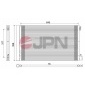 60C9120JPN JPN Condenser, air conditioning