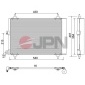 60C9089JPN Condenser, air conditioning
