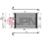 60C9145JPN JPN Condenser, air conditioning