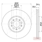 DI0901C Диск тормозной передний audi