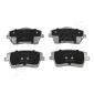 PA0353AF Japanparts Колодки тормозные передние