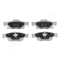 PP906AF Japanparts Колодки тормозные задние