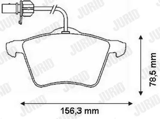 JURID 573045J Элемент крепления
