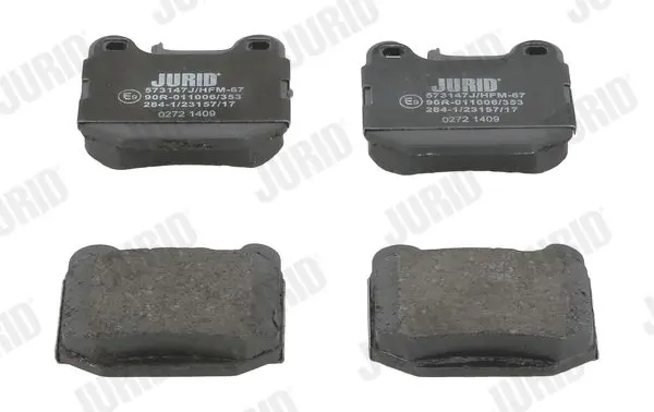 JURID 573147J Комплект тормозных колодок