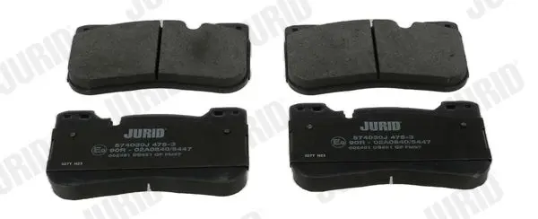 JURID 574030J Комплект тормозных колодок,