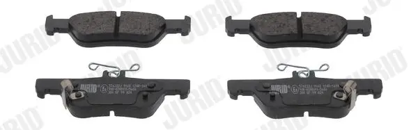 JURID 574222J Комплект тормозных колодок,