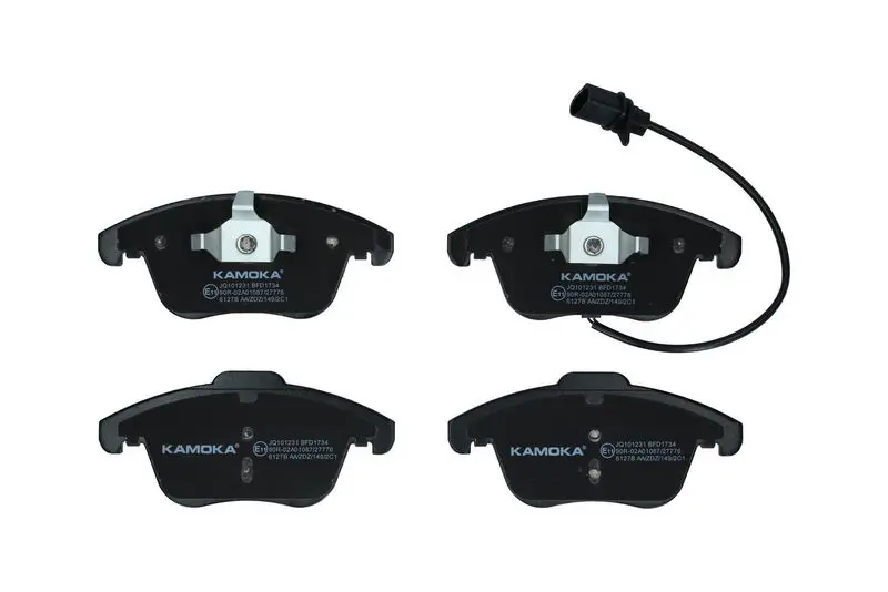KAMOKA JQ101231 Комплект тормозных колодок