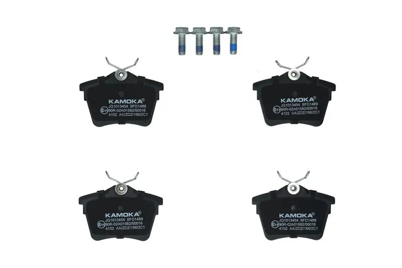 KAMOKA JQ1013454 Комплект тормозных колодок