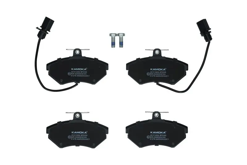 KAMOKA JQ1012902 Комплект тормозных колодок