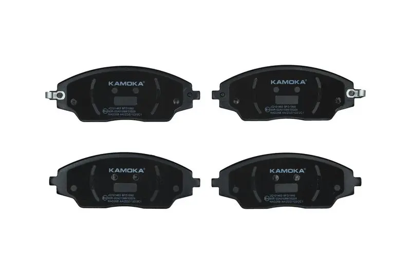 KAMOKA JQ101463 Комплект тормозных колодок,