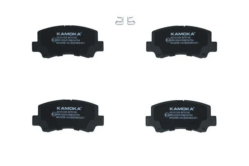 KAMOKA JQ101335 Комплект тормозных колодок,