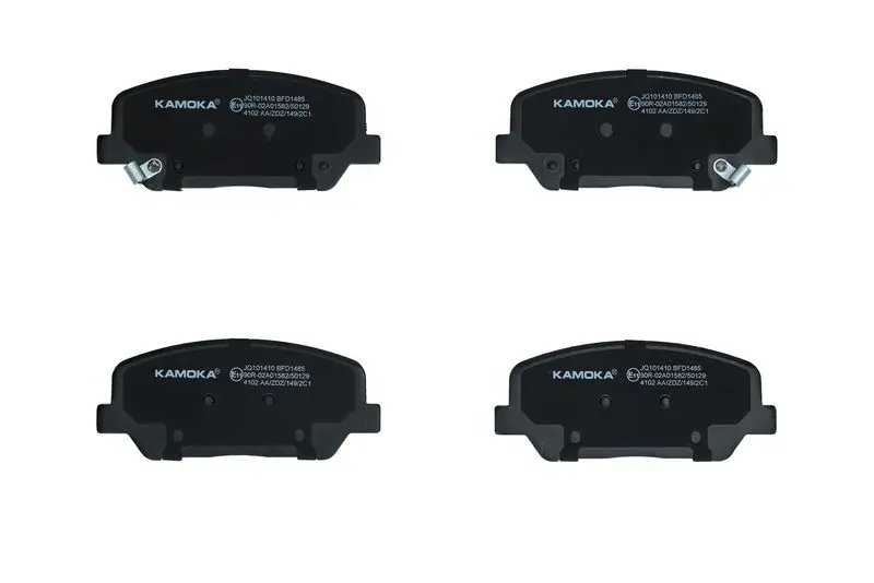 KAMOKA JQ101410 Комплект тормозных колодок,