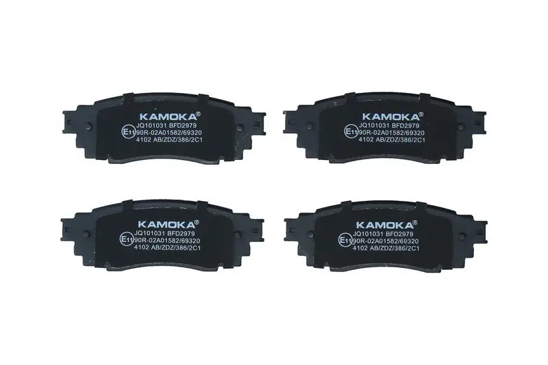 KAMOKA JQ101031 Комплект тормозных колодок,