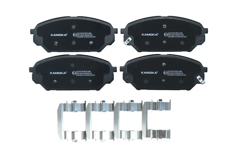 KAMOKA JQ101076 Комплект тормозных колодок,