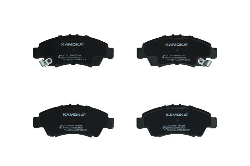 KAMOKA JQ1011554 Комплект тормозных колодок