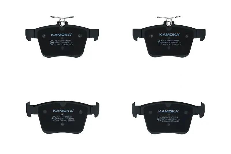 KAMOKA JQ101187 Комплект тормозных колодок