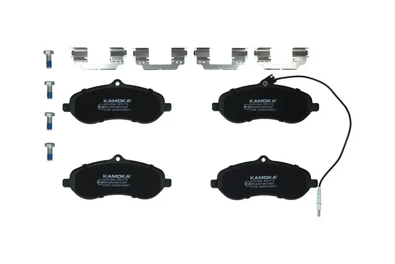KAMOKA JQ1013542 Комплект тормозных колодок