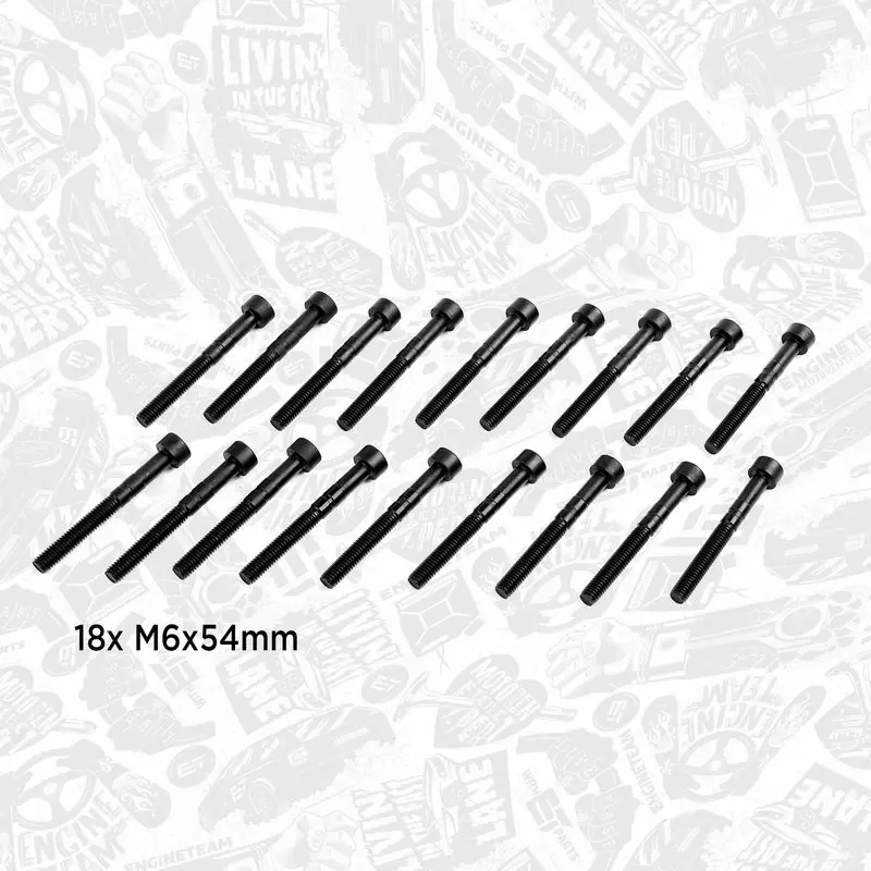 ET ENGINETEAM BS0010 Набор винтов, опорный