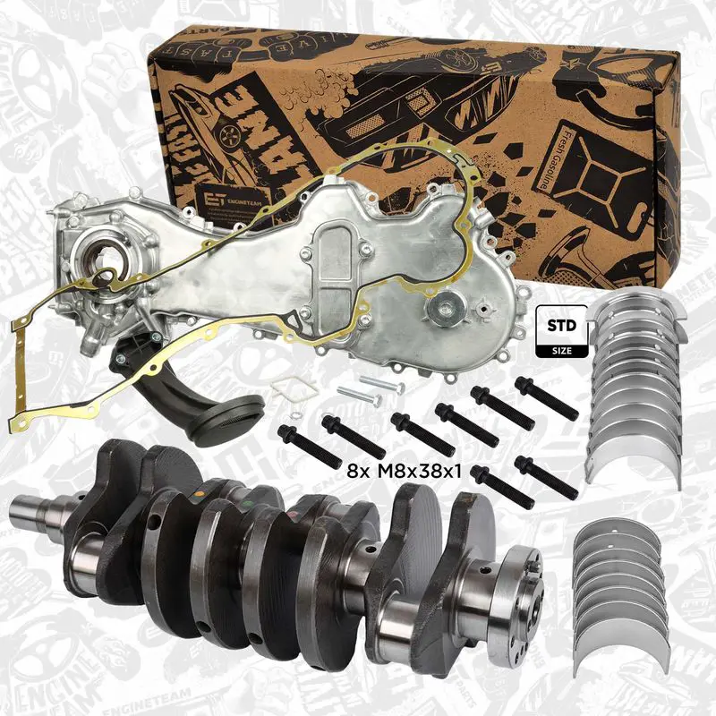 HK0205VR4 Repair kit, crankshaft
