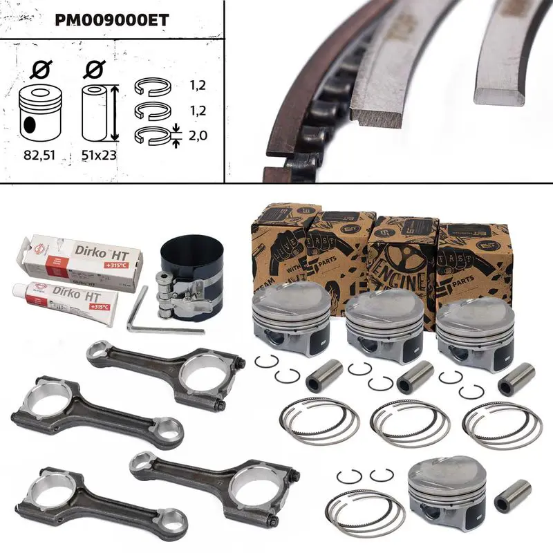 PM009000ET Piston Set