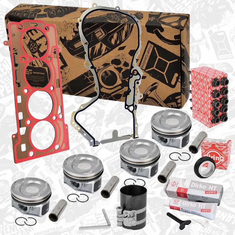ET ENGINETEAM PM009700ET Piston Set