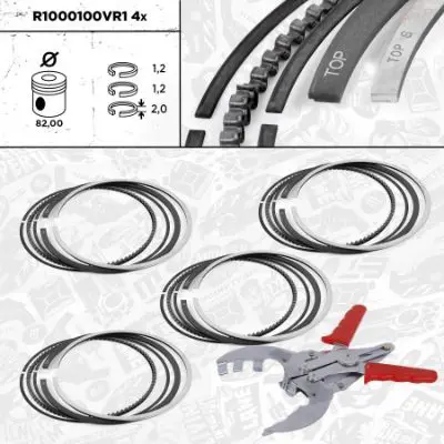 R1000100VR1 Piston Ring Kit