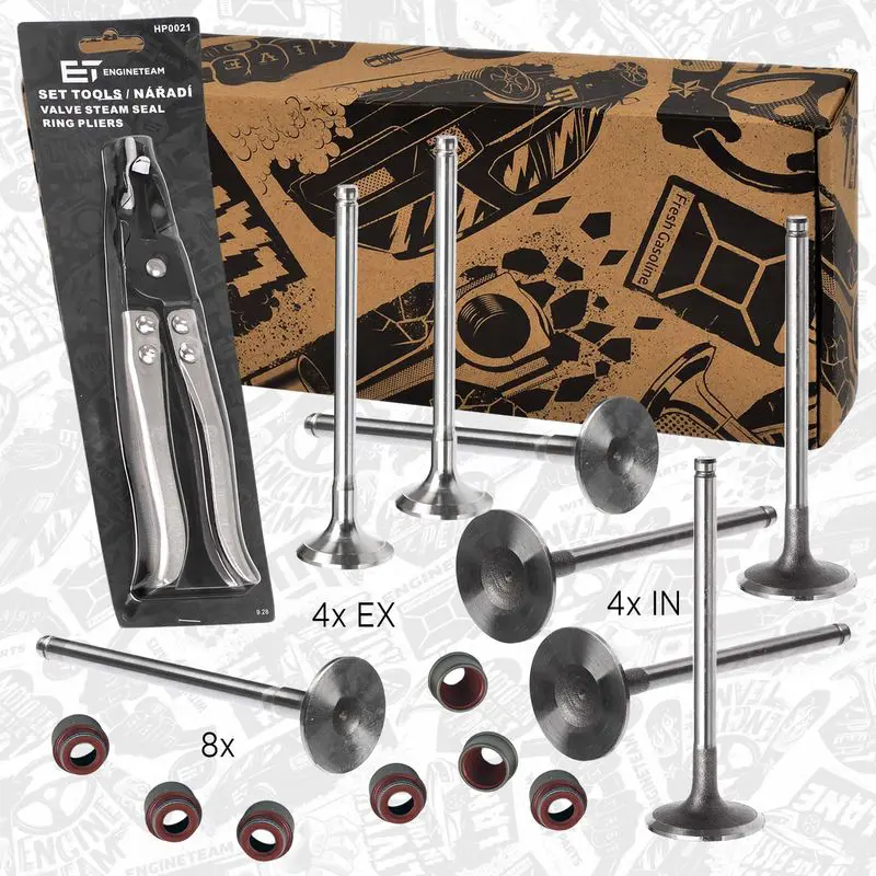 ET ENGINETEAM VS0002VR1 Valve Kit, intake/exhaust