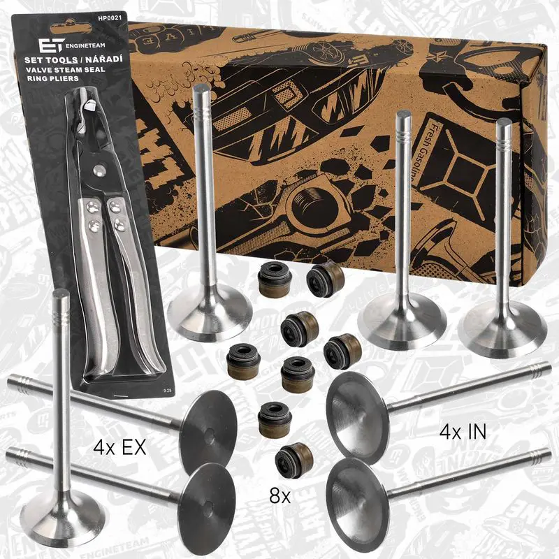 ET ENGINETEAM VS0034VR1 Valve Kit, intake/exhaust